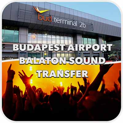 Taxi Budapest Airport - Balaton Sound